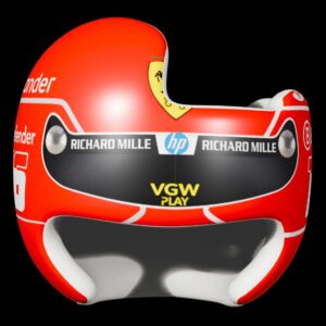 Charles Lecleric Ferrari Helmet Doc Band Wrap