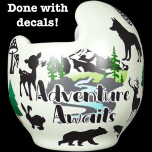 Denali cranial band decals