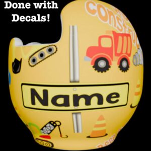 Construction 2 cranial band decals