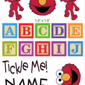 Elmo cranial band decals