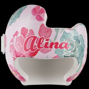 Watercolor Flowers 3 Doc Band Wrap